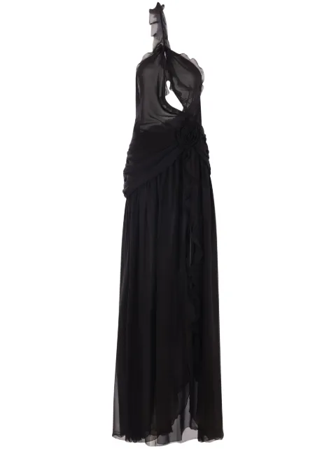 Blumarine vestido de fiesta Georgette