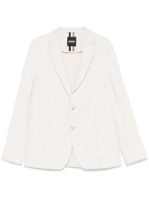 BOSS single-breasted blazer  