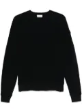 Moncler logo-patch sweater - Blue