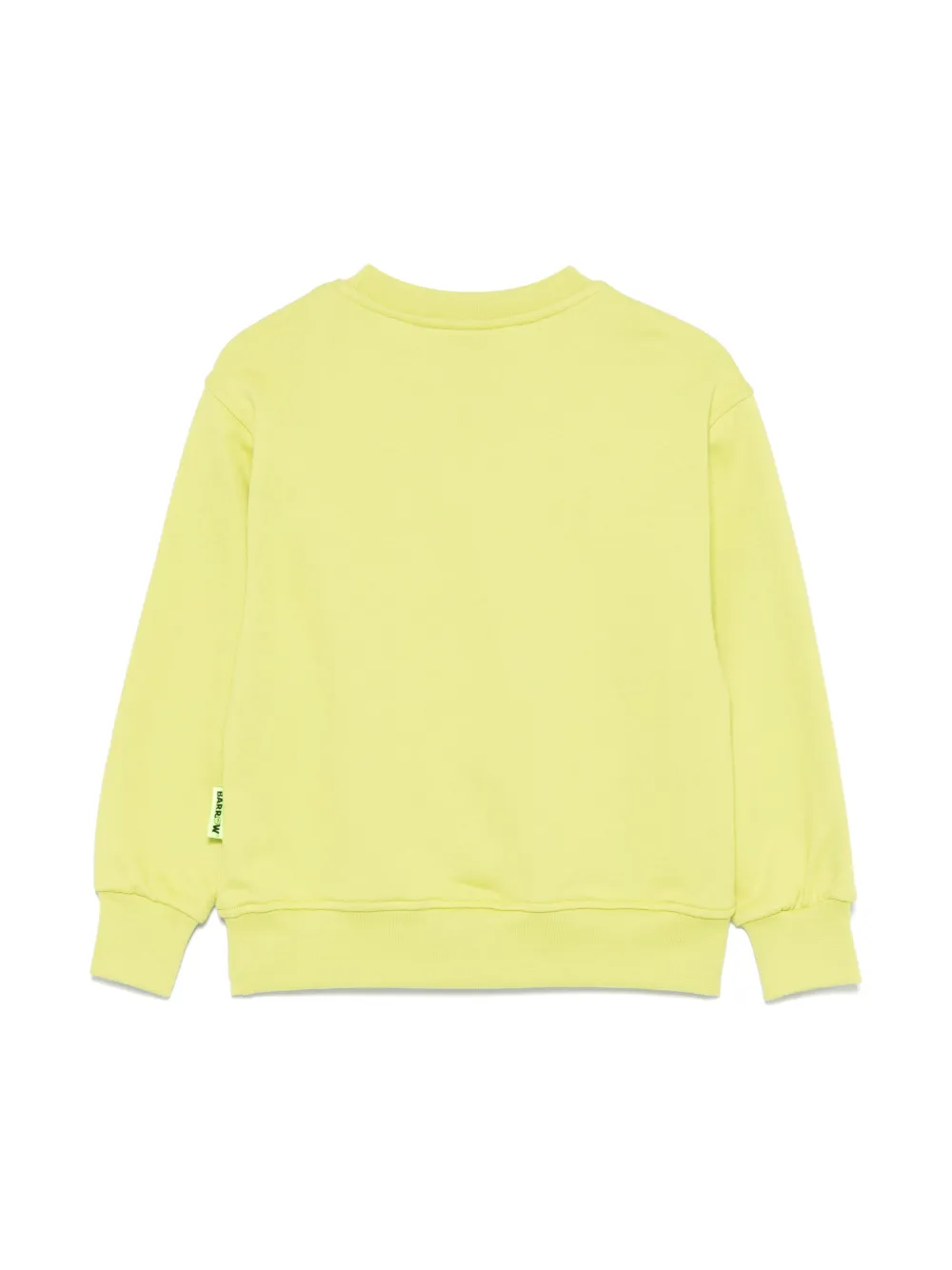 Barrow kids Sweater met logoprint - Groen