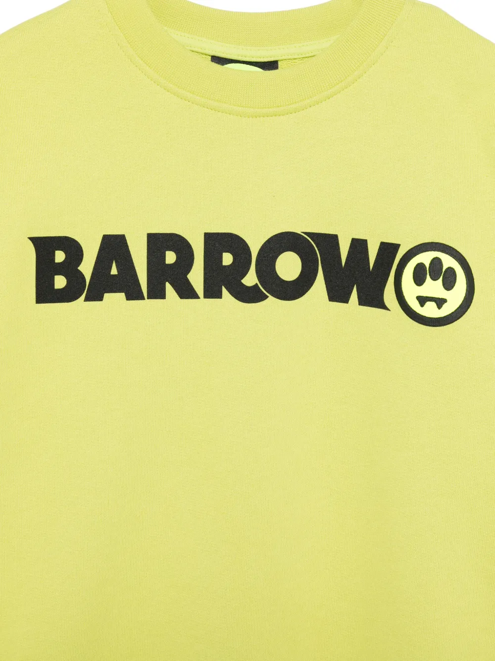 Barrow kids Sweater met logoprint Groen
