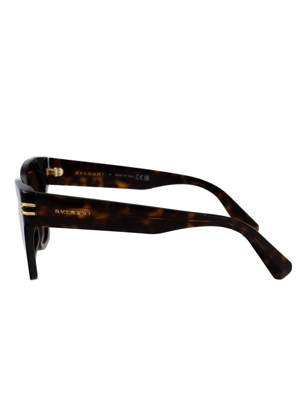 Bvlgari Zonnebril met cat-eye montuur Bruin