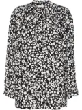 Marni floral-print blouse - Black