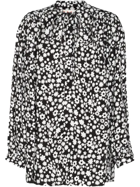 Marni floral-print blouse