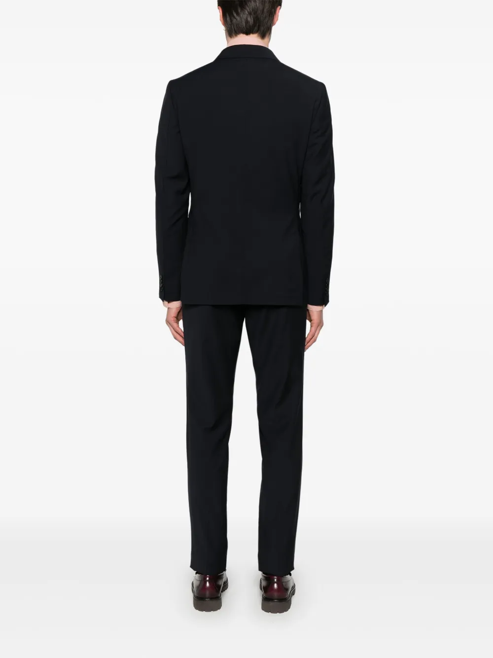 Zegna Wollen pak Blauw