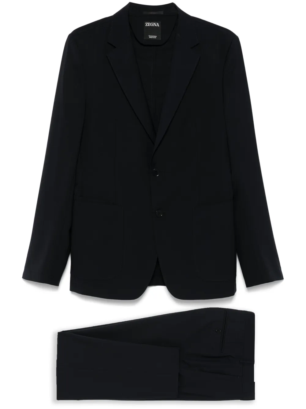 Zegna traje con botones | azul | Image 1