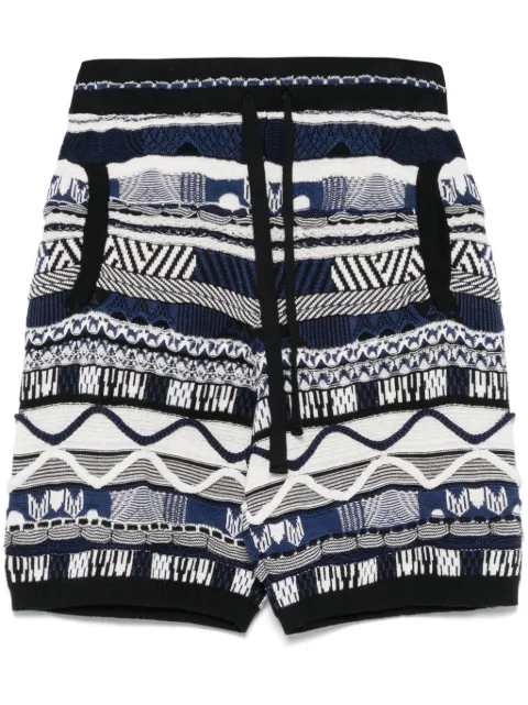 Laneus knitted bermuda shorts