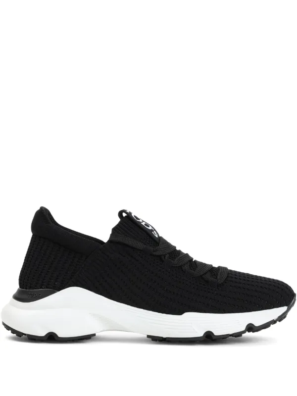 TOD’S KNIT SNEAKERS Tod's Knitted Sneakers | Black | FARFETCH