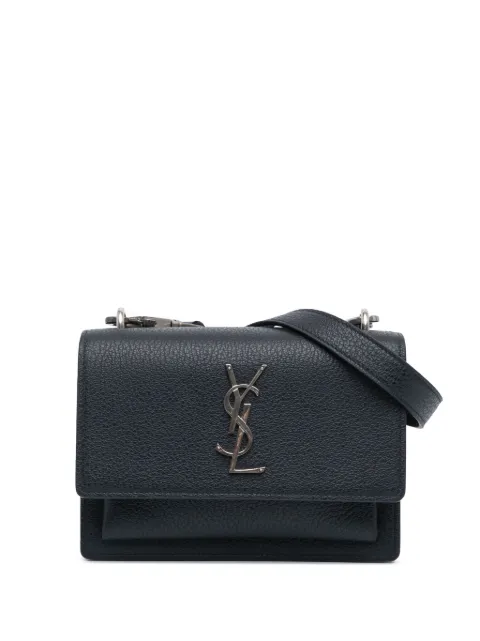 Saint Laurent Pre-Owned 2017 Medium Grained Calfskin Monogram Sunset crossbody bag
