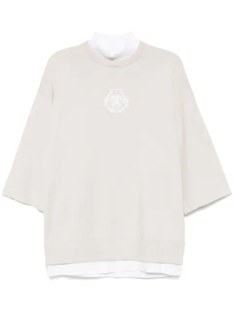 Givenchy logo-embroidered sweatshirt