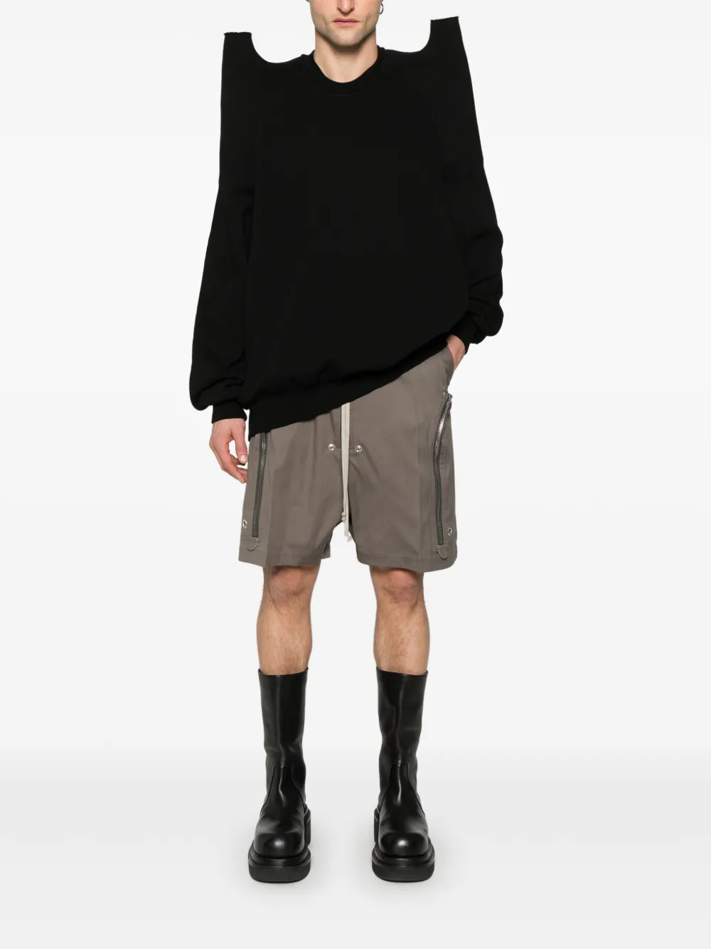 Rick Owens Bauhaus Bela shorts - Bruin