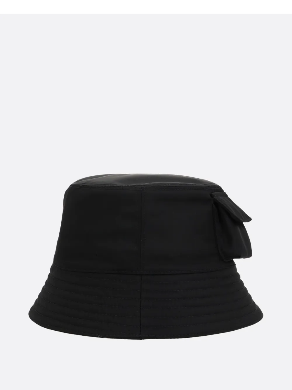 Prada Vissershoed met zak-detail Zwart