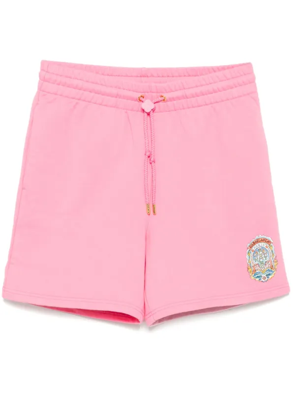 ショートパンツ Casablanca SHORTS (WPF25TR10404 CASAWAY) Casa Way World Series Shorts White | The Webster