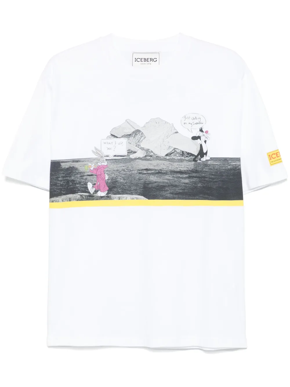 Iceberg 5D T-shirt Wit