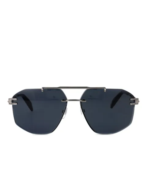 Chopard Eyewear lentes de sol con armazón geométrica