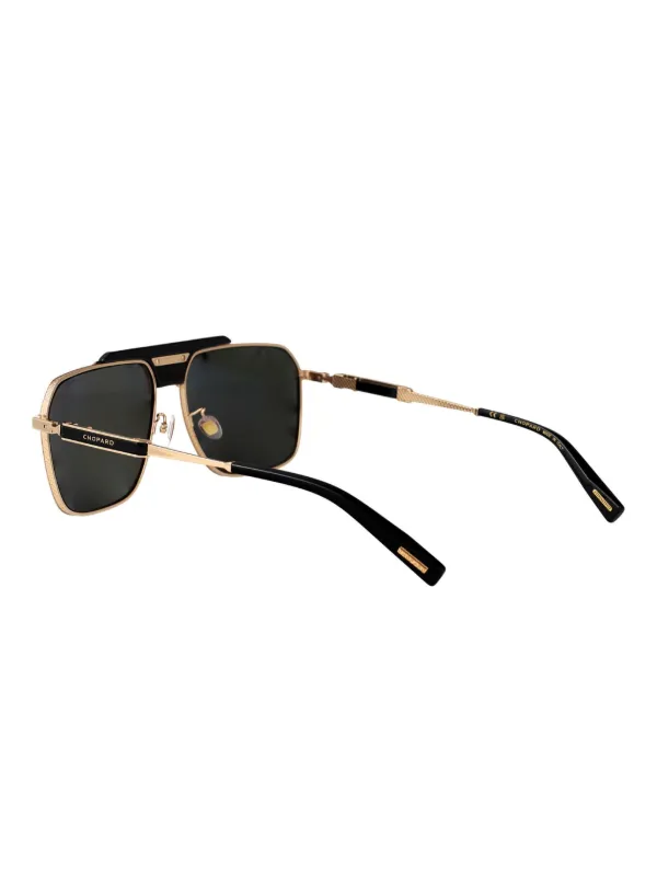 国内発送/送関税込【Chopard】Eyewear Acetate サングラス Chopard Eyewear Square Frame Sunglasses | Black | FARFETCH