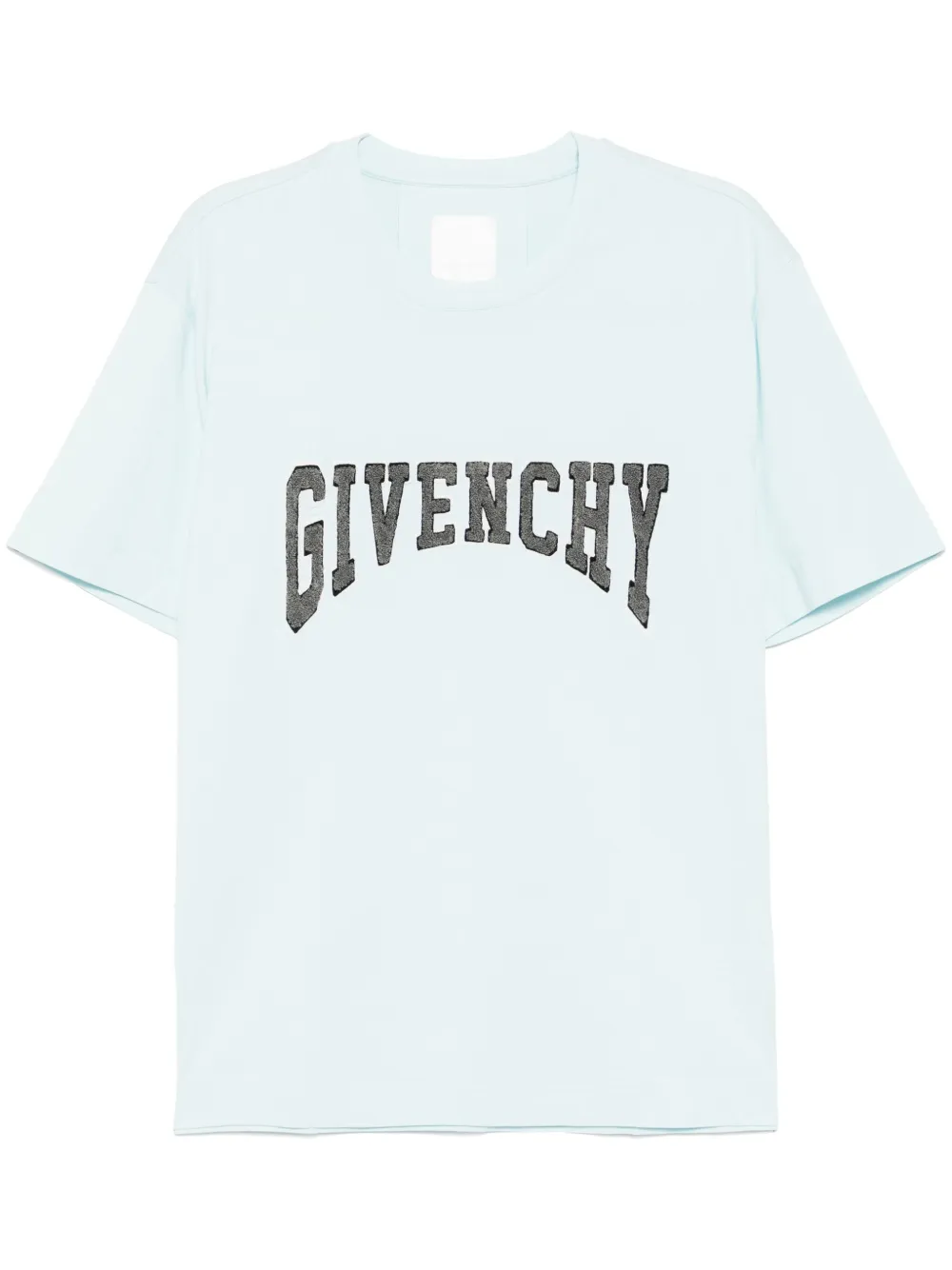 Givenchy T-shirt met logopatch Blauw