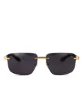 Chopard Eyewear square frame sunglasses - Black