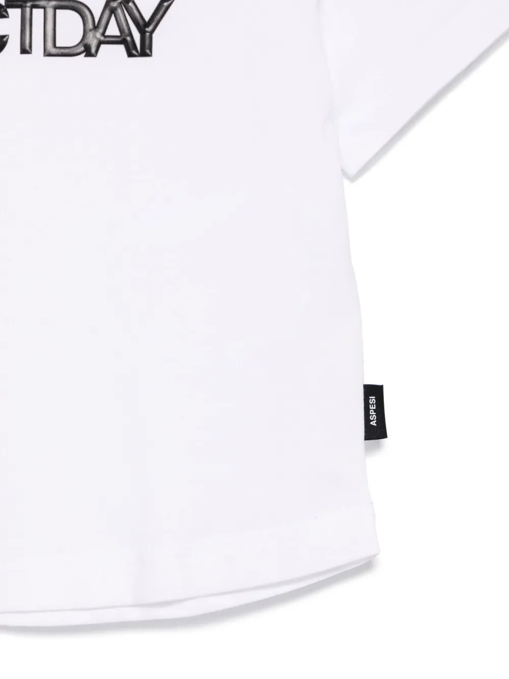 Aspesi Kids Perfect Day T-shirt Wit