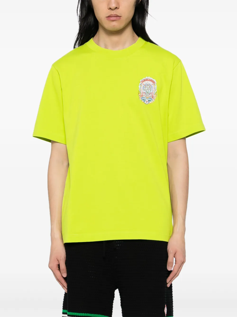 CASABLANCA CASA WAY SKATE PRINTED T-SHIRT