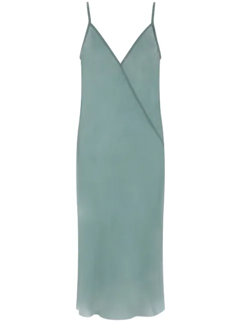 Rick Owens robe mi-longue à col v