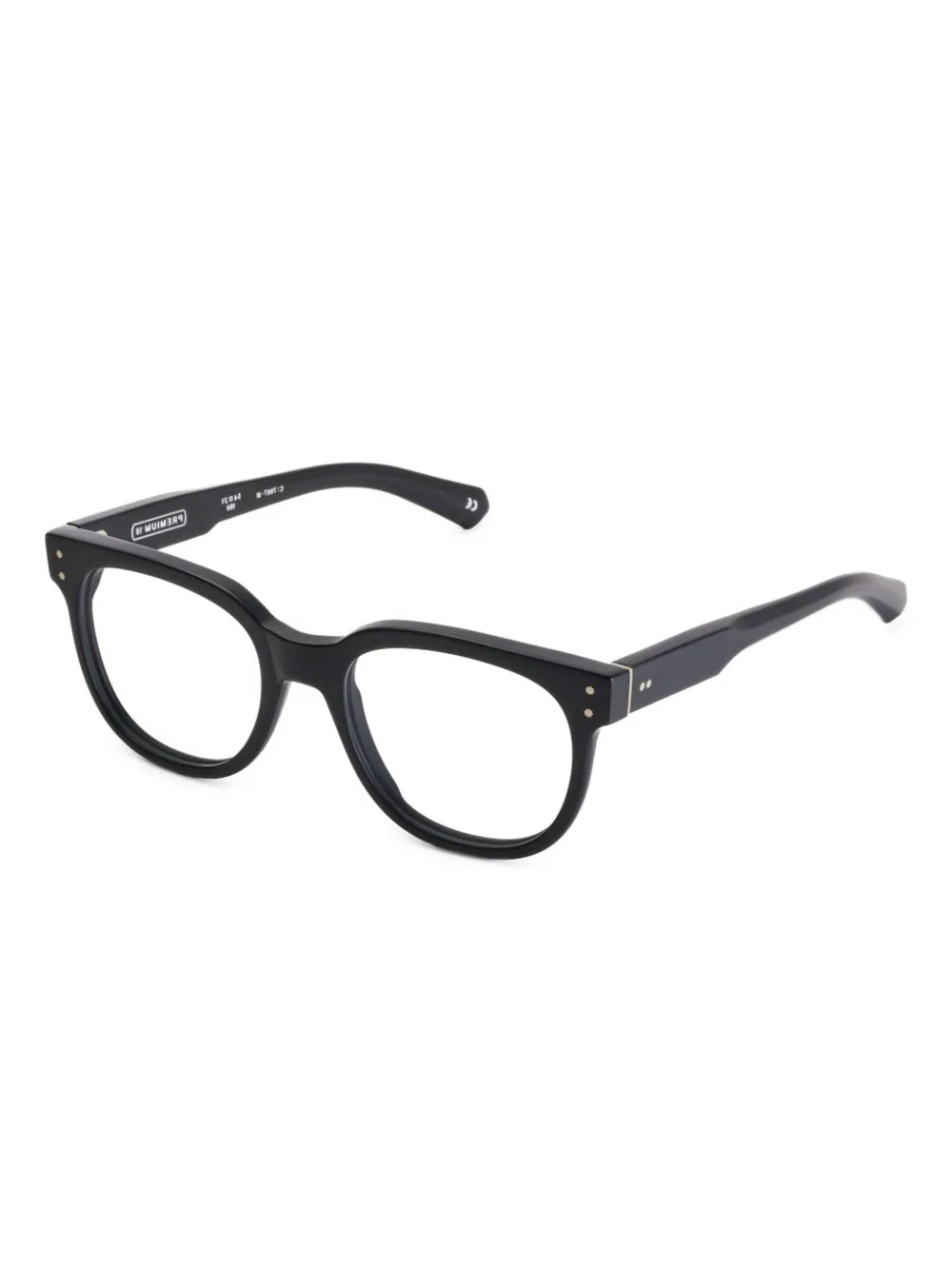 Kador geometric-frame glasses - Zwart