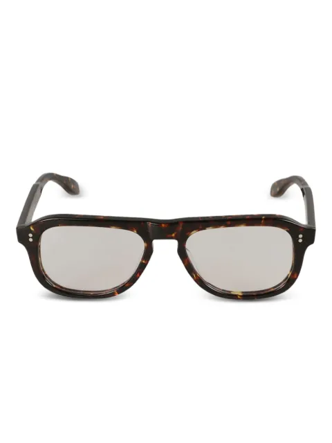 Kador Bravo tortoiseshell pilot-frame glasses