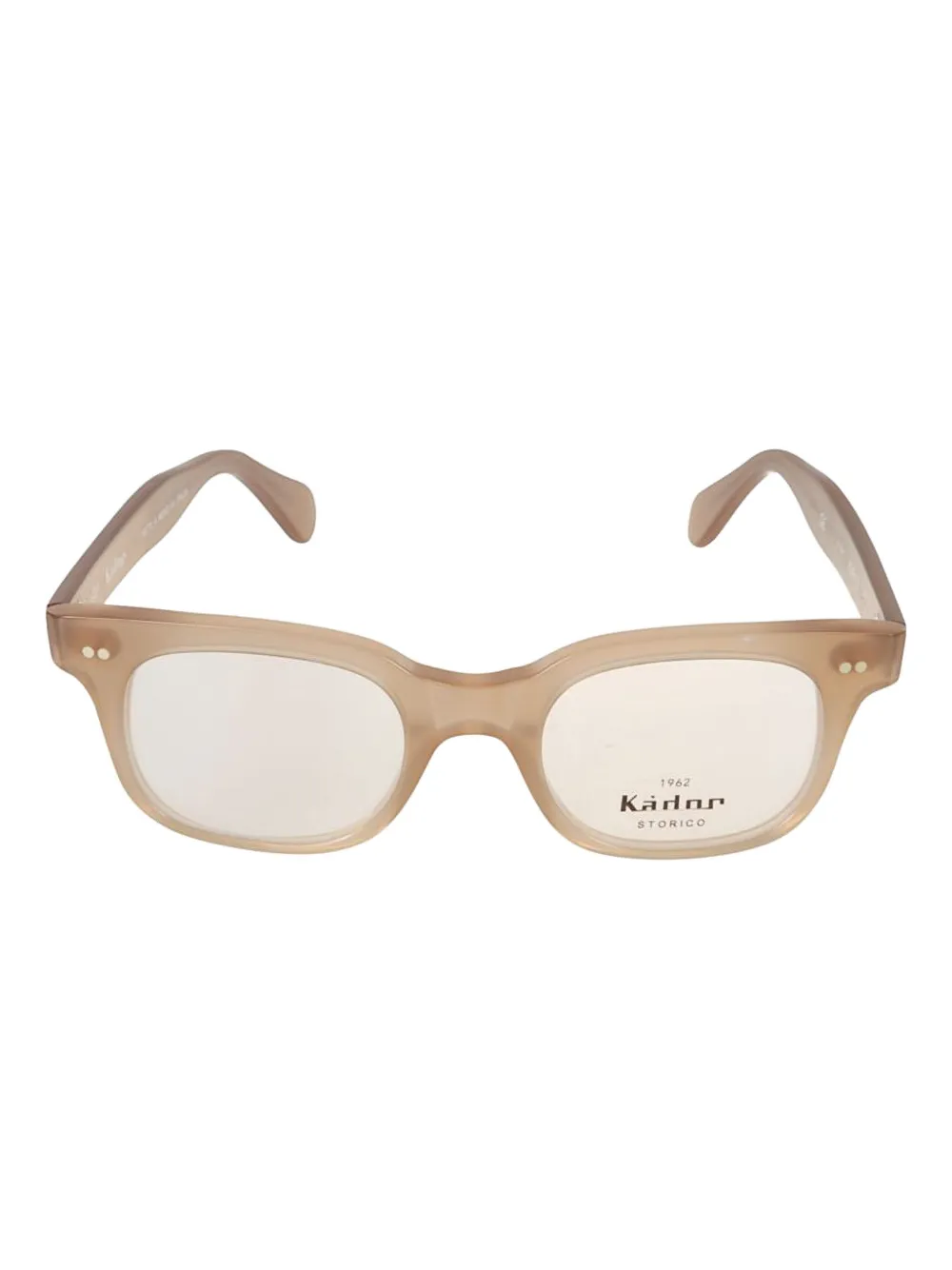 Kador Kayo Square-frame Glasses In Brown