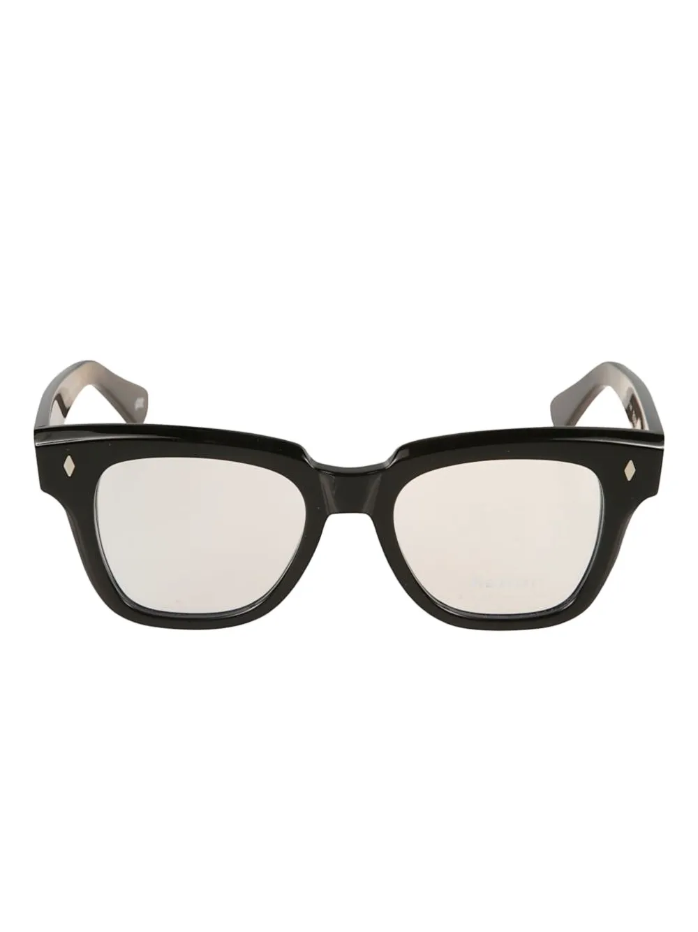 Kador Rhombus square-frame glasses | Black | Image 1