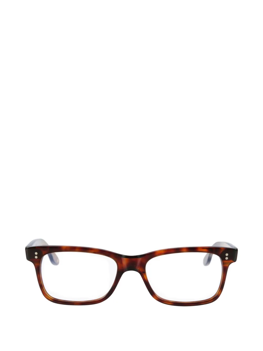 Kador Viko rectangle-frame glasses - Marrone