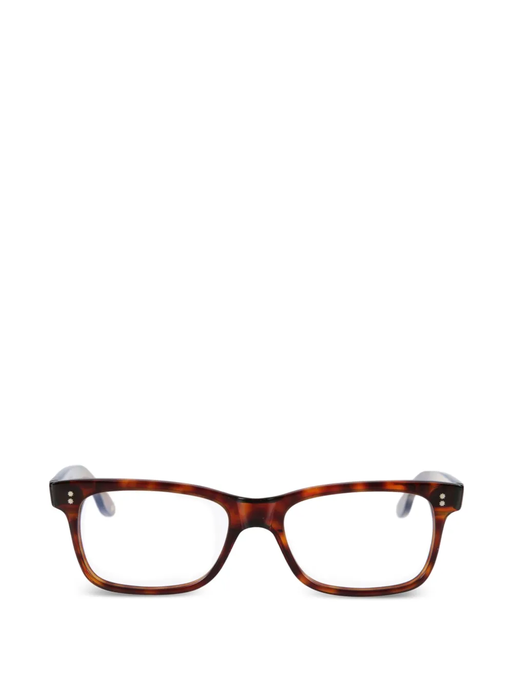 Kador Viko rectangle-frame glasses - Marrone