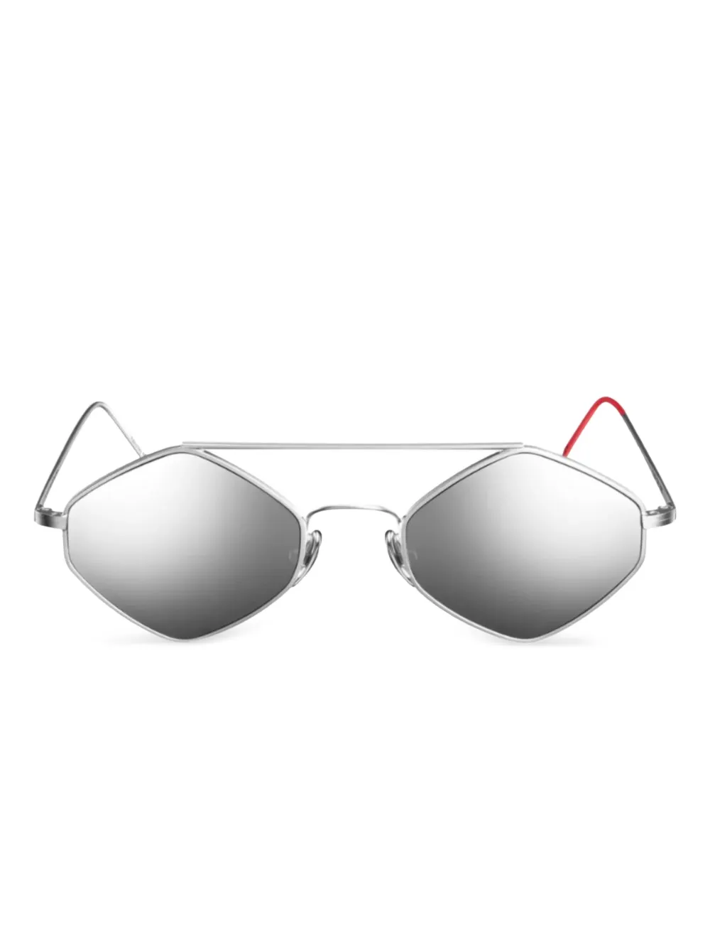 Vysen Eyewear K-3 geometric-frame sunglasses | Silver | Image 1