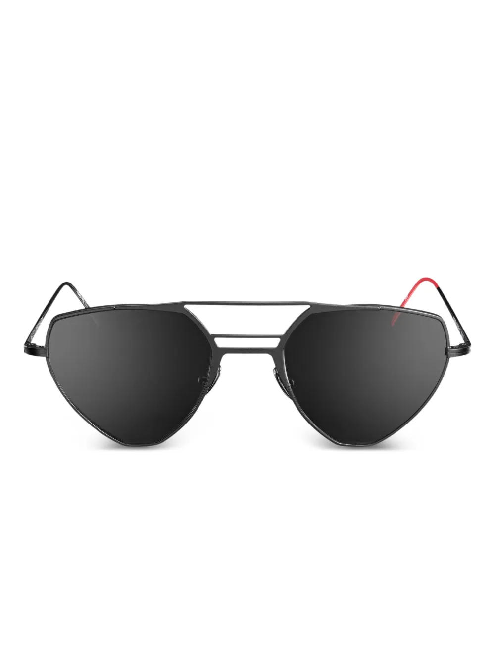Vysen Eyewear R1 geometric-frame sunglasses | Black | Image 1