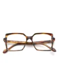 Kador square-frame glasses - Brown