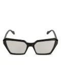 Kador Kamila geometric-frame glasses - Black