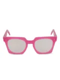 Kador Maya square-frame glasses - Pink
