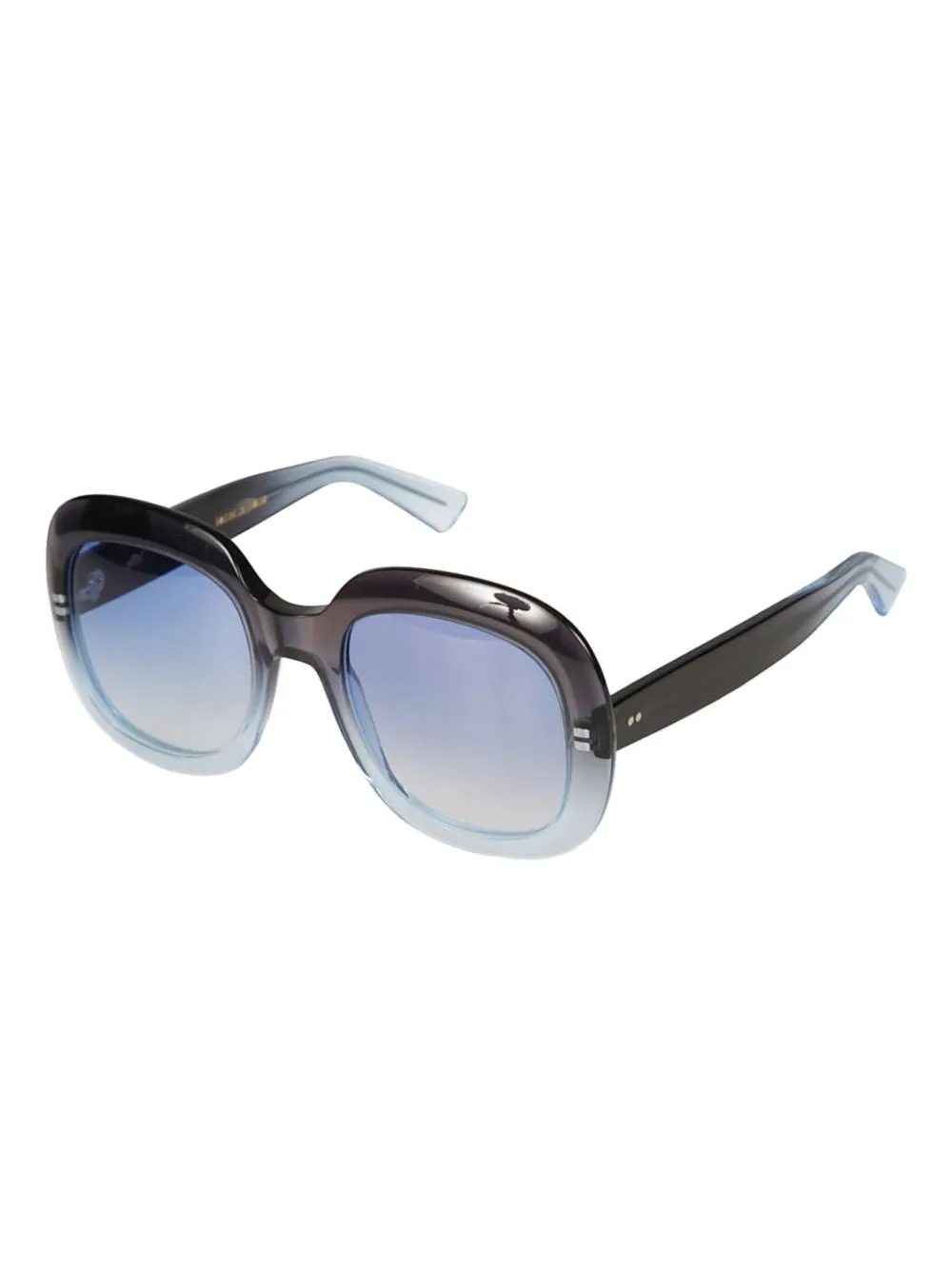 Kador brigitte round-frame sunglasses - Zwart