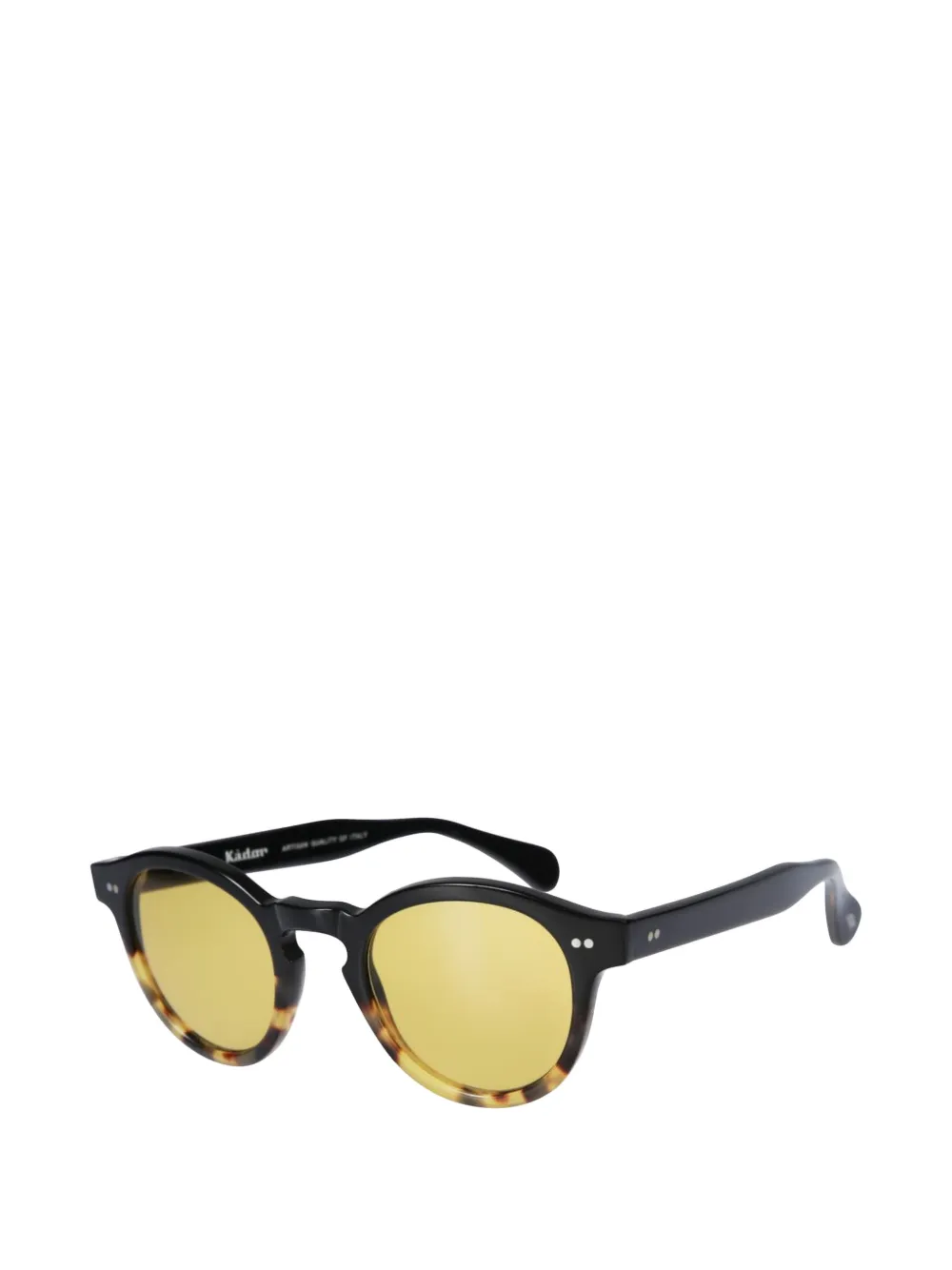 Kador Tony round-frame sunglasses - Zwart