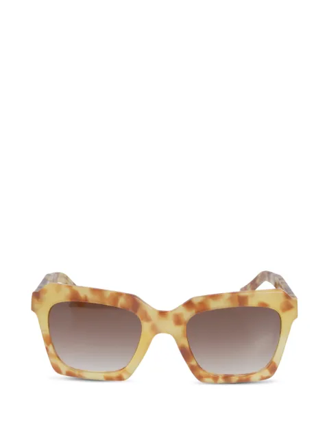 Kador lentes de sol Kallima-S con armazón cuadrada estilo carey