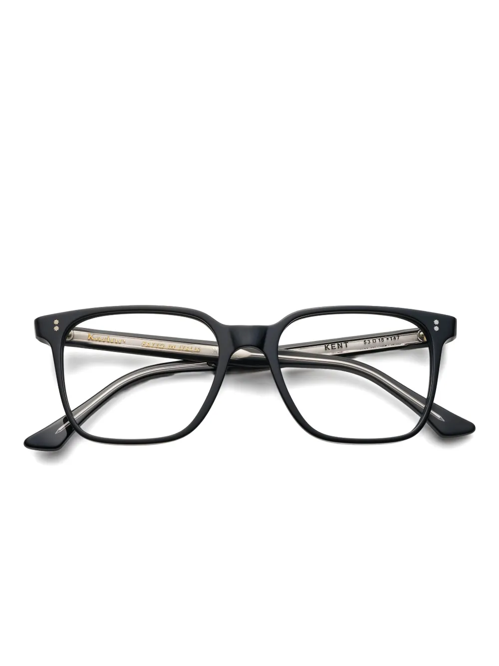 Kador Kent square-frame glasses | Black | Image 1
