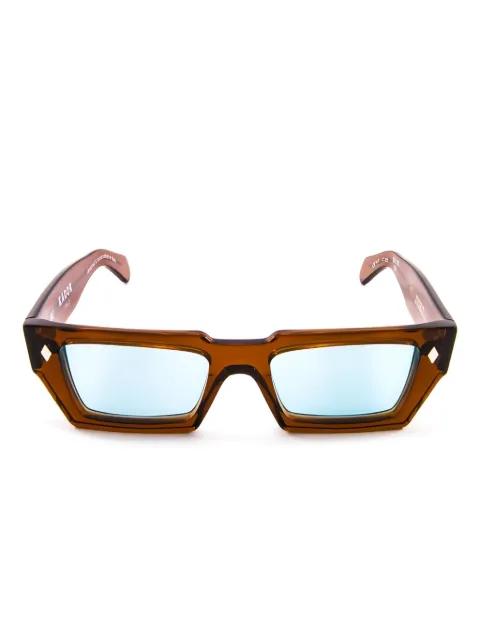 Kador rectangle-frame tinted sunglasses