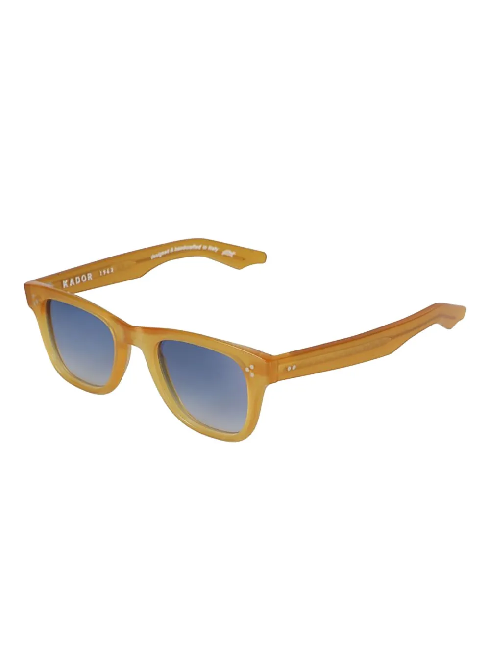 Kador square-frame sunglasses - Geel