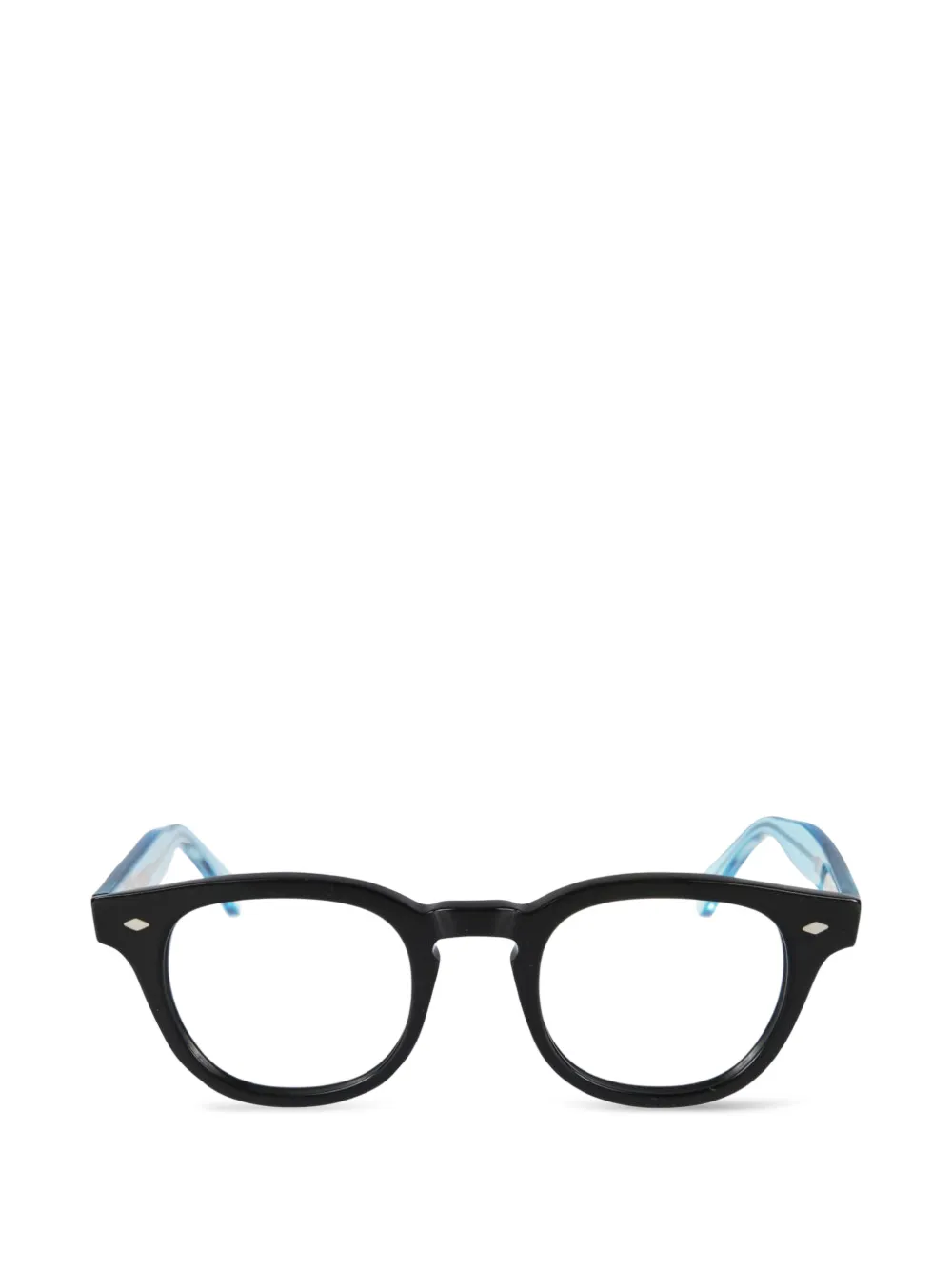 Kador Woody Cal 49 round-frame glasses - Nero