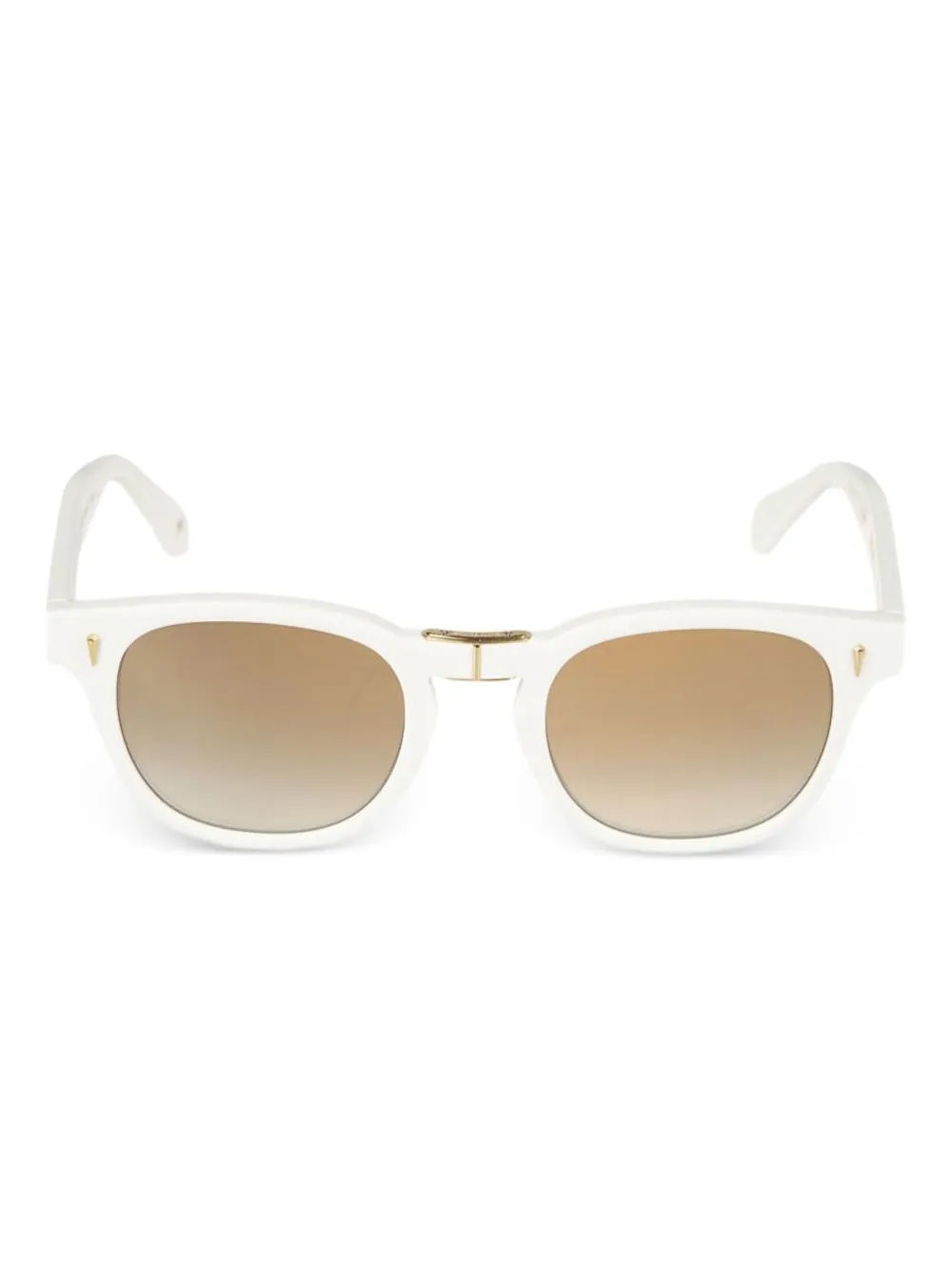 Kador Woody Flag round-frame sunglasses | White | Image 1