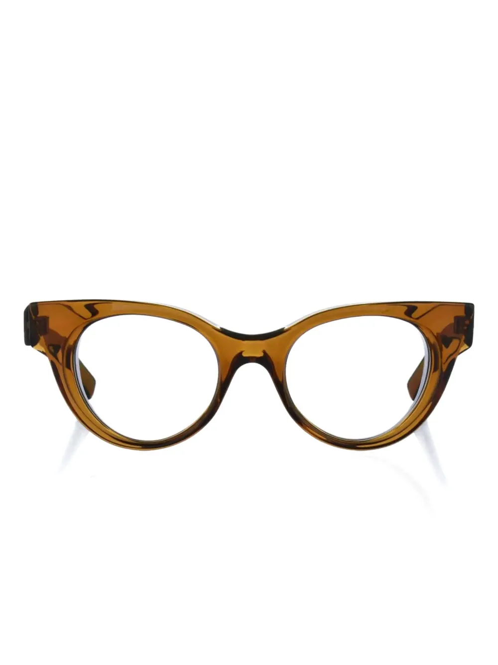 Kirk & Kirk Marilyn cat-eye glasses - Marrone