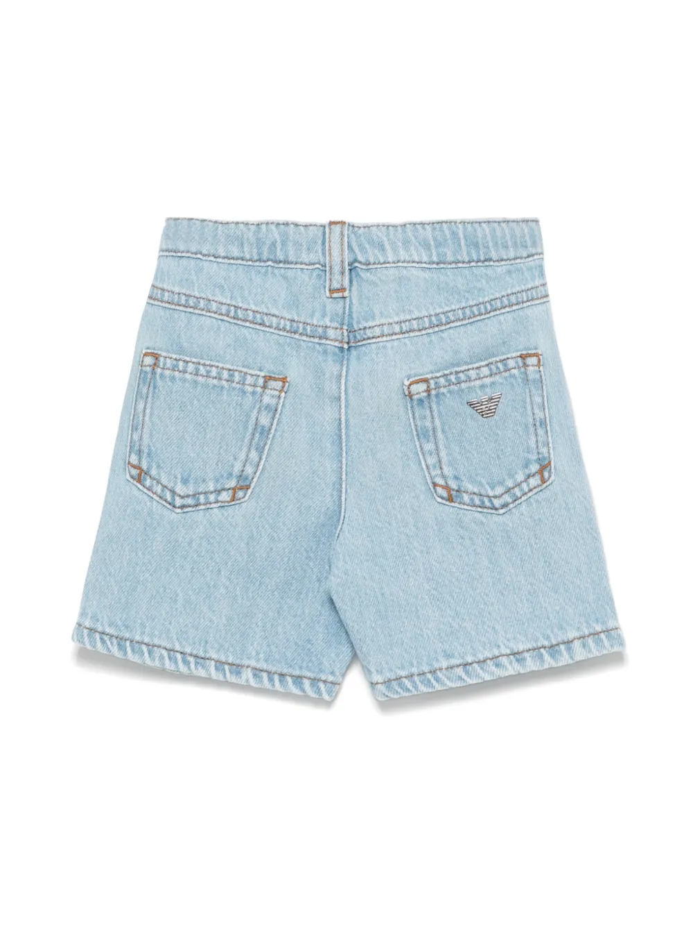 Emporio Armani Kids Spijkershorts - Blauw