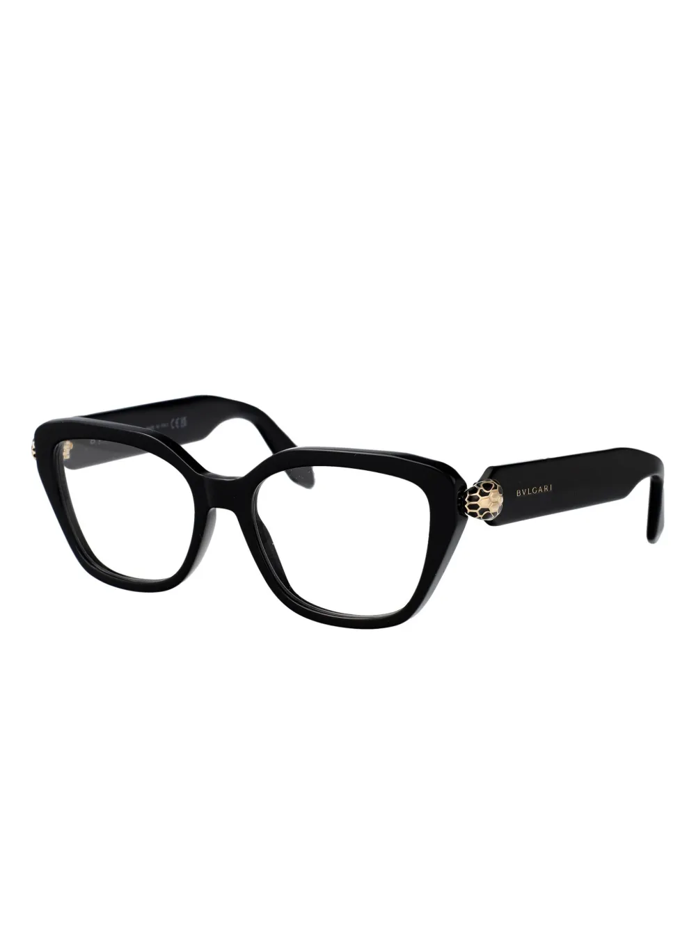 Bvlgari square frame glasses - Zwart