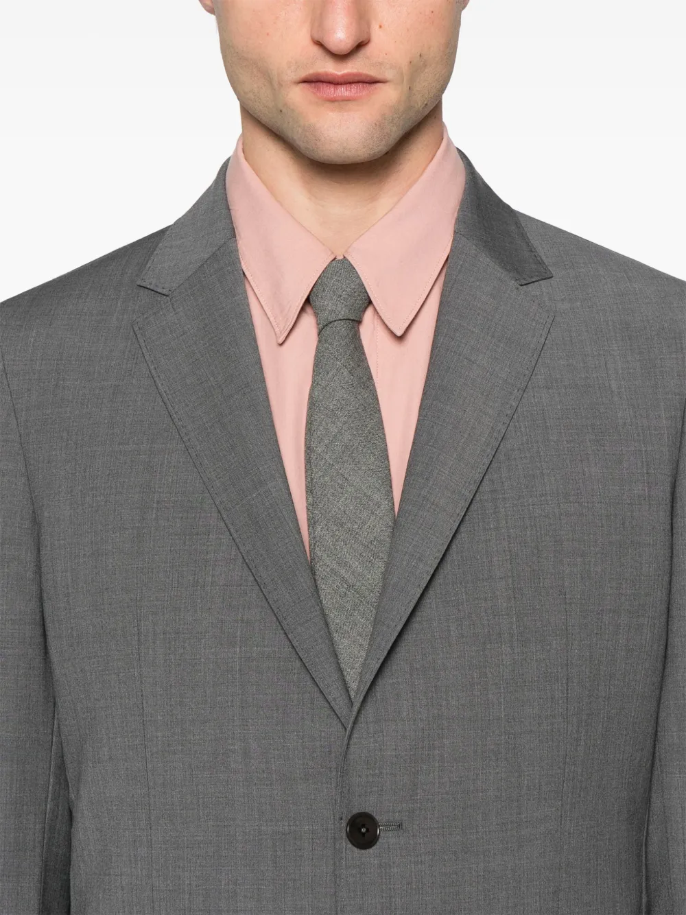 Zegna Wollen pak Grijs