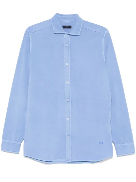 Fay cotton jersey shirt