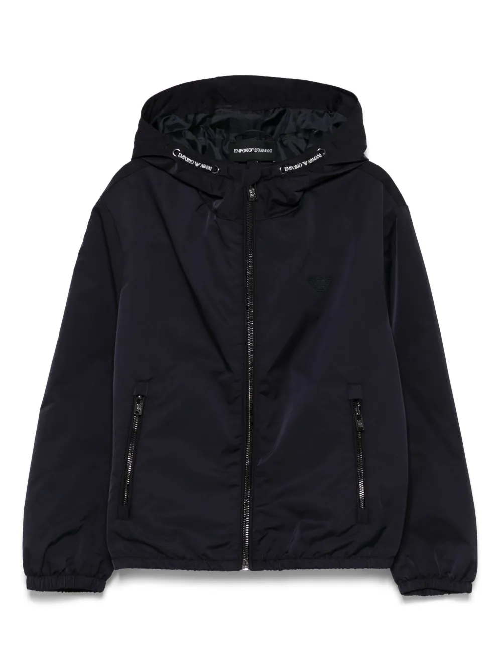 Emporio Ar i Kids Jack met capuchon Blauw